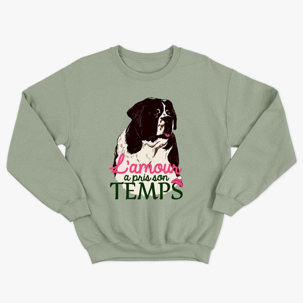 Green Graphic Sweatshirt